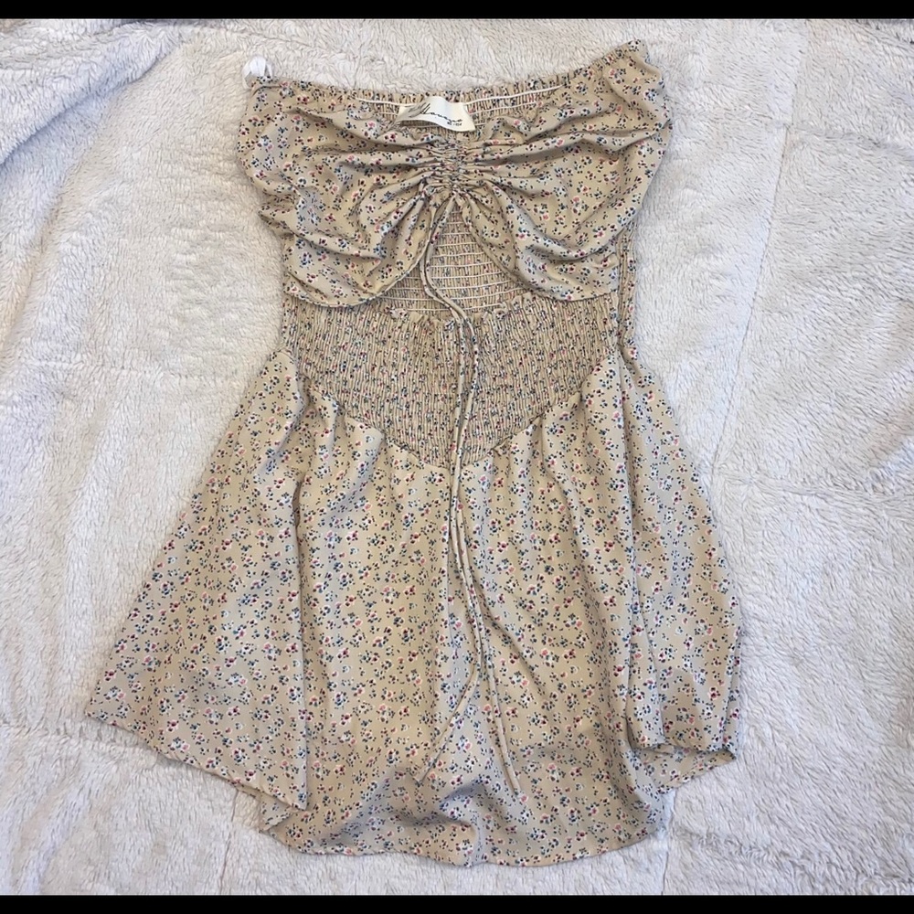 Vintage Havana Strapless Summer Dress!